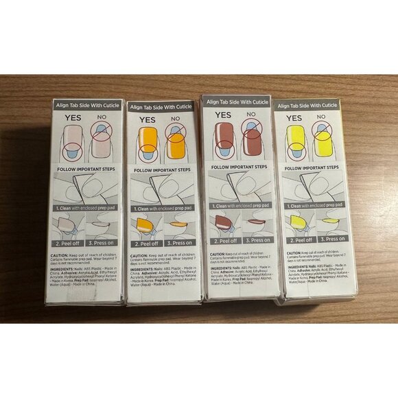 imPRESS color Press-On 4 pack 001,15X,027,05X - Picture 2 of 6